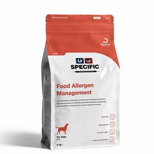 Specific CDD Food Allergen Management Hundefutter